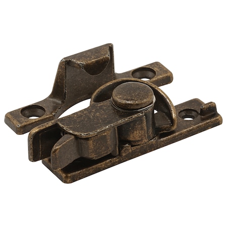 Prime-Line Child Safe Sash Lock, 1-3/4 in. Hole Centers, Durable Diecast Construction Single Pack F 2678